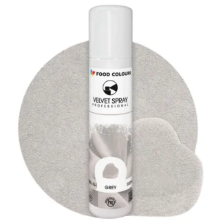 Zamsz w sprayu VELVET SPRAY PROFESSIONAL - Grey 100 ml (szary, bez E171)