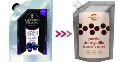 Puree, Purée owocowe Carmanfruit (dawniej Leonce Blanc) - Jagoda - 1 kg