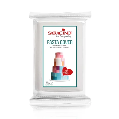 Masa cukrowa Saracino Cover Top Paste do obkładania White - Biała 1 kg