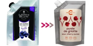 Puree, Purée owocowe Carmanfruit (dawniej Leonce Blanc) - Wiśnia - 1 kg