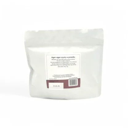 Czysty Agar agar w proszku - Naturalny Środek Żelujący dla Twoich Potraw!
