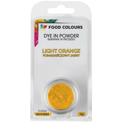 Barwnik w proszku Jasny pomarańczowy Food Colours WS-P-0084 - 4g