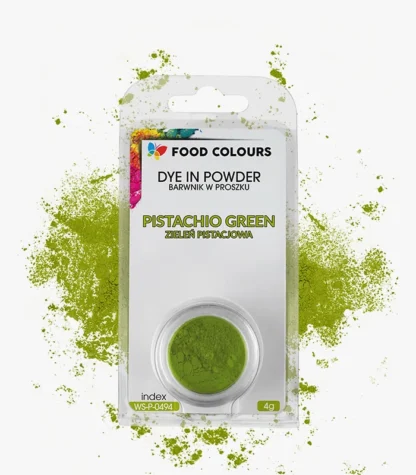 Barwnik w proszku Zielony Pistacjowy Food Colours WS-P-0494 - 4g