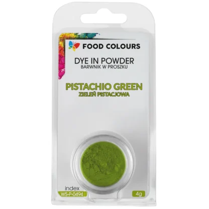 Barwnik w proszku Zielony Pistacjowy Food Colours WS-P-0494 - 4g
