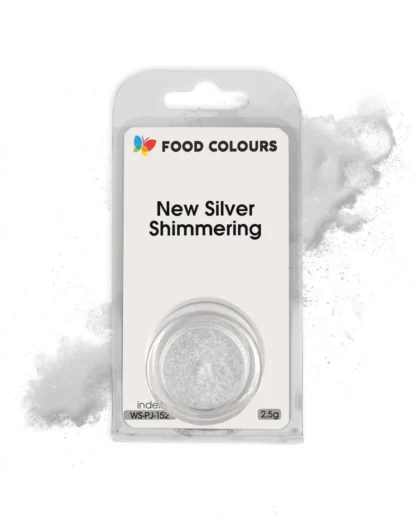 Srebrny barwnik w proszku 2,5g - New Silver Shimmering - obrazek 2