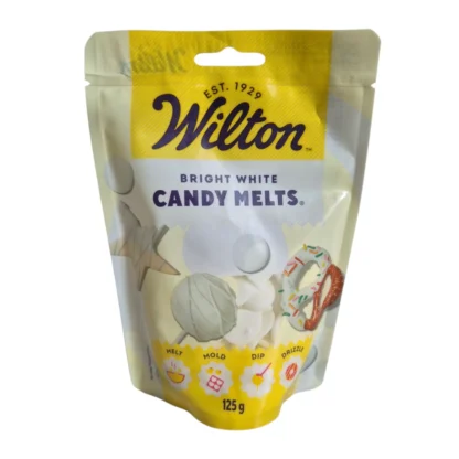 Candy Melts Czyste Białe Pastylki do Polew i Cake Pops - 125 g - Wilton