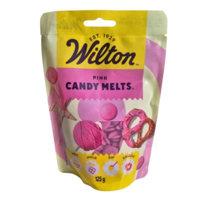 Candy Melts Pink Różowe Pastylki do Polewy i Cakepops - 125 g - Wilton