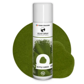 Zamsz w sprayu VELVET SPRAY PROFESSIONAL - Butelkowa zieleń jasna, bez E171