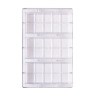 Forma do czekolady dubajskiej – poliwęglan – 3 gniazda 150 × 70 × 20 mm - Decora