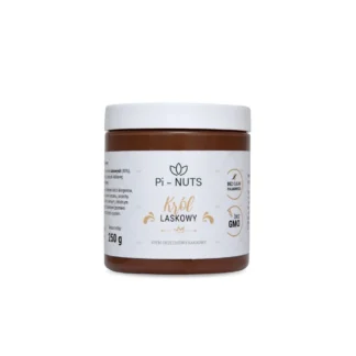 Krem z Orzechów Laskowych Król Laskowy 250 g – 45% Orzechów, Naturalny, Bez Oleju Palmowego