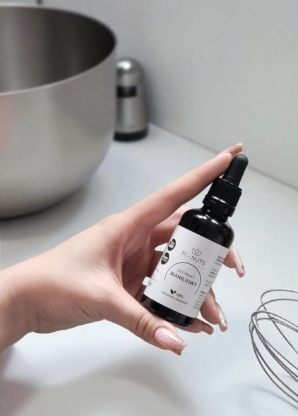 Naturalny ekstrakt waniliowy z ziarenkami - Pi-NUTS - 50 ml