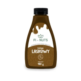 Topping Laskowy Nocciola 480 g – Polewa Orzechowa do Deserów i Kawy