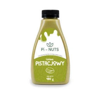 Topping Pistacjowy Pi-NUTS 480 g – Naturalna Pistacjowa Polewa do Deserów