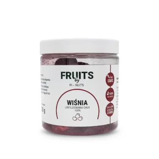 Wiśnia Liofilizowana Cała 20 g – Pi-NUTS