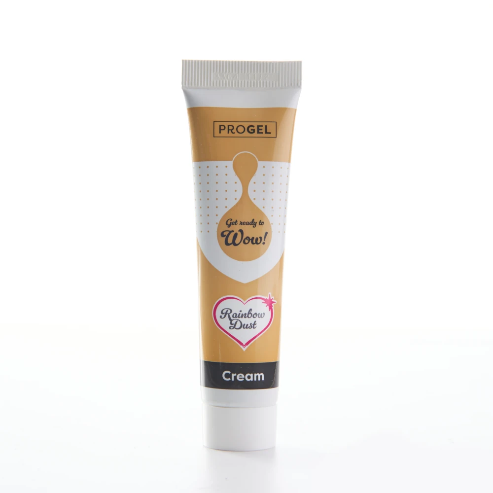 Rainbow Dust ProGel® Cream, Kremowy – intensywny kolor, który zmienia każde słodkie dzieło