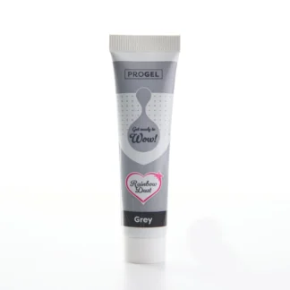 Rainbow Dust ProGel® Grey, Szary – intensywny kolor, który zmienia każde słodkie dzieło