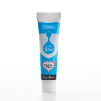 Rainbow Dust ProGel® Sky Blue, Błękitny – intensywny kolor, który zmienia każde słodkie dzieło