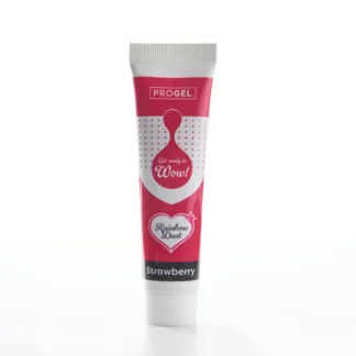 Rainbow Dust ProGel® Strawberry, Truskawkowy – intensywny kolor, który zmienia każde słodkie dzieło