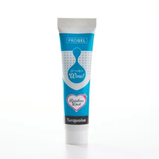 Rainbow Dust ProGel® Turquoise, Turkusowy – intensywny kolor, który zmienia każde słodkie dzieło