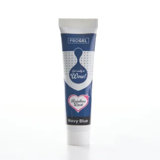 Rainbow Dust ProGel® Navy Blue, Granatowy – intensywny kolor, który zmienia każde słodkie dzieło