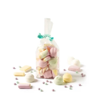 Woreczki ze sztywnym dnem 8x5 h28 cm na cukierki, ciastka, pierniczki, czekoladki i babeczki  - Decora - 10 szt.