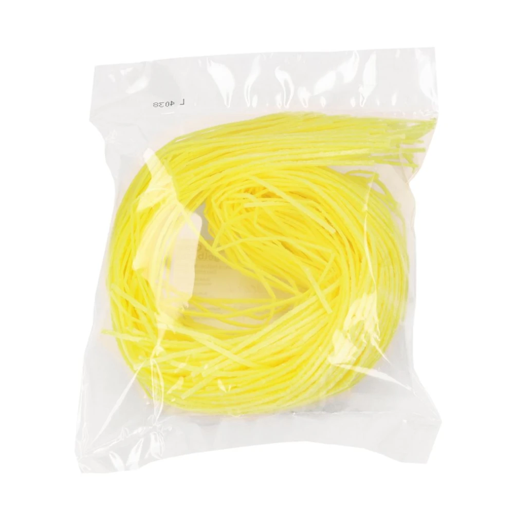 Jadalna trawa waflowa 30 g – Dekoracja na tort wielkanocny - Żółta