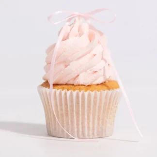 PME kokardki na tort jasnoróżowe – topper na tort, pikery wstążki 8 szt.