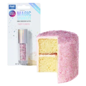 zdjęcie PME Magic Sparkles Fairy Flowers – Jadalny Brokat Połyskujący 3 g