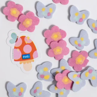 PME Sprinkle Charms Posypka Cukrowa Motyle i Kwiaty Butterflies & Blossoms 25g