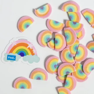 PME Sprinkle Charms Mini Tęcze Mini Rainbows 25g