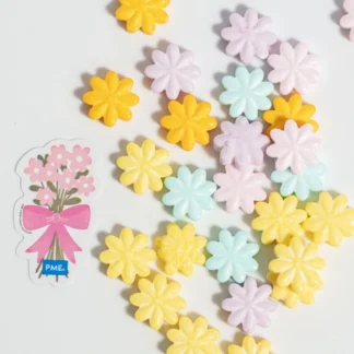 PME Sprinkle Charms Pastelowe Kwiatki Pastel Flowers 25g