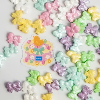 PME Sprinkle Charms Pastelowe Kokardki Pastel Bows 25g
