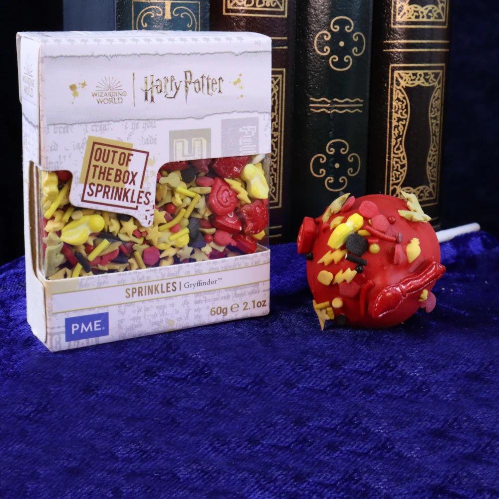 Posypka cukrowa Harry Potter Gryffindor – magiczny akcent dla Twoich wypieków - 60 g