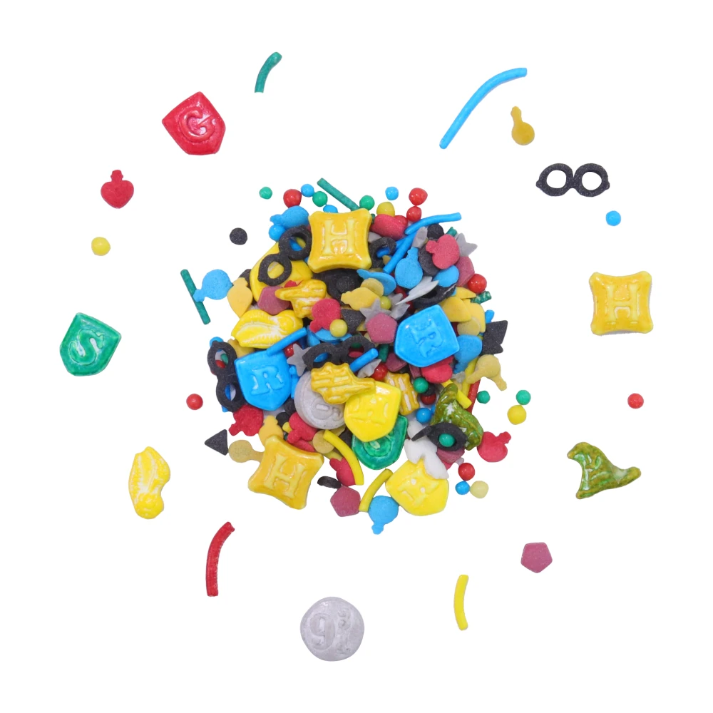 Posypka cukrowa Harry Potter Hogwarts – magiczna dekoracja do wypieków - saszetka 60 g