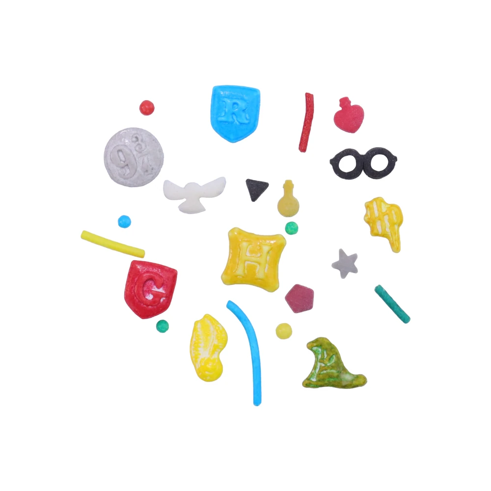 Posypka cukrowa Harry Potter Hogwarts – magiczna dekoracja do wypieków - saszetka 60 g