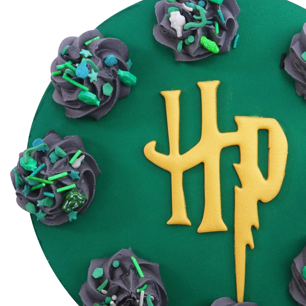 Posypka cukrowa Harry Potter Slytherin – magiczna dekoracja do wypieków - 60 g