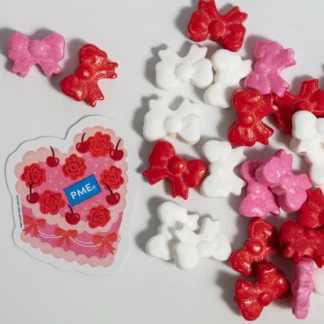 PME Sprinkle Charms Urocze Kokardki Cute Bows 25g