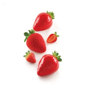 zdjęcie Silikomart Fragola 120 – forma silikonowa 3D do monoporcji (truskawka)