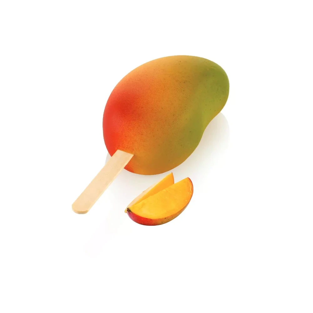 Silikomart GEL20 Mango – profesjonalna forma silikonowa do lodów, semifreddo i cakesicles na patyku