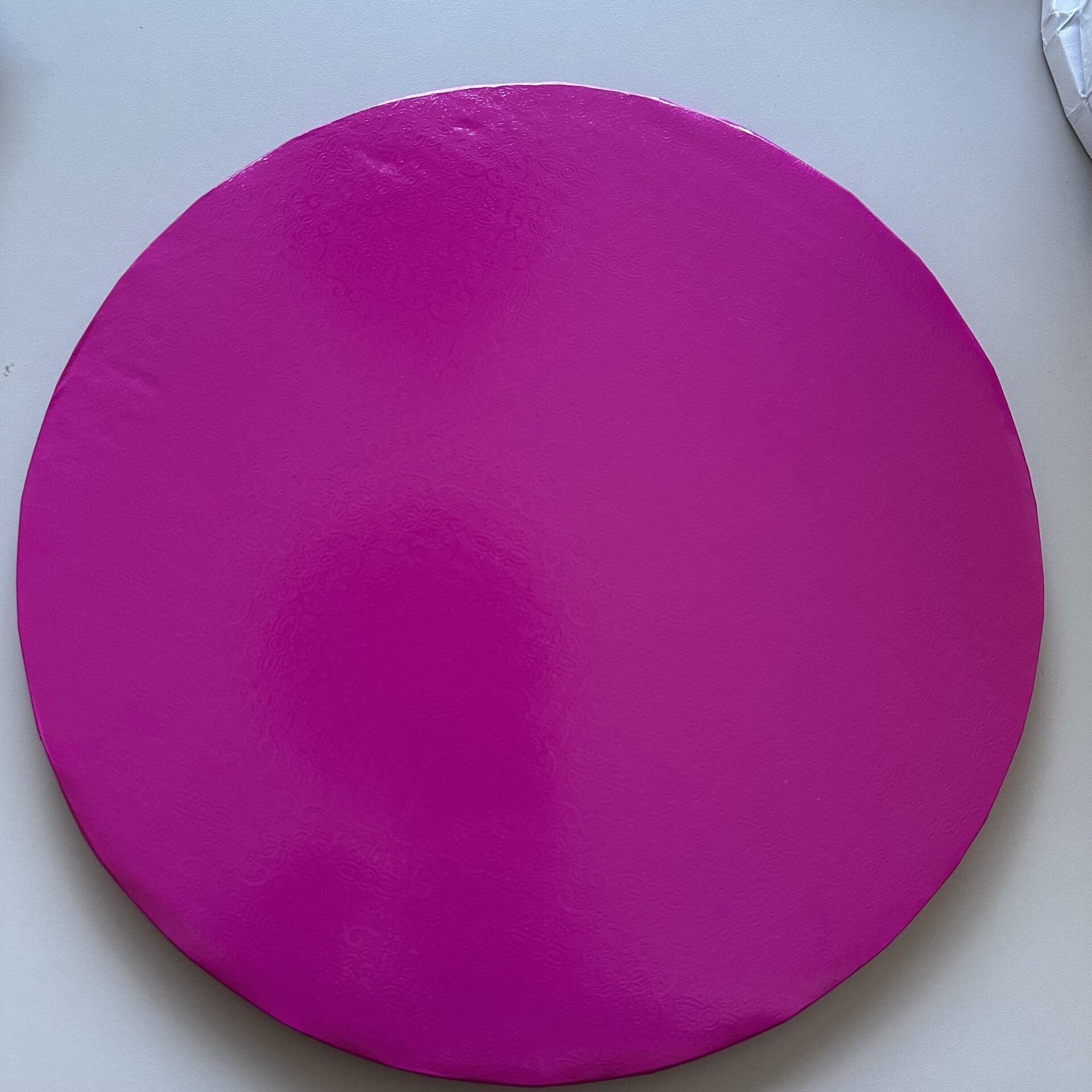 Podkład pod tort okrągły Fuksja Ø 30 cm, h 1 cm - PC Julita OUTLET - obrazek 2