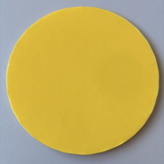 Podkład pod tort okrągły Żółty Ø 25 cm, h 1 cm - PC Julita OUTLET