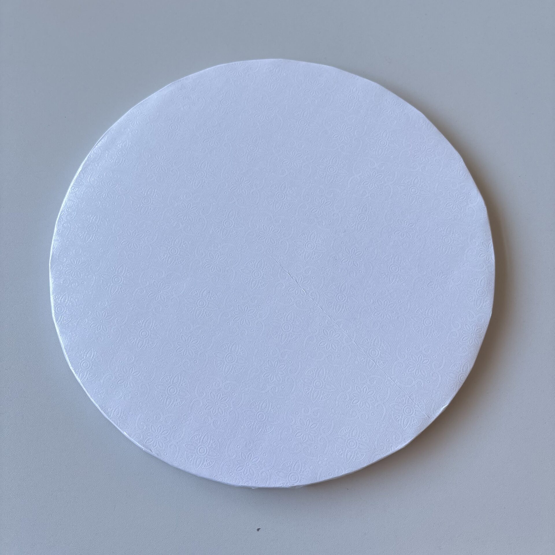 Podkład pod tort okrągły Biały Ø 25 cm, h 1 cm - PC Julita OUTLET
