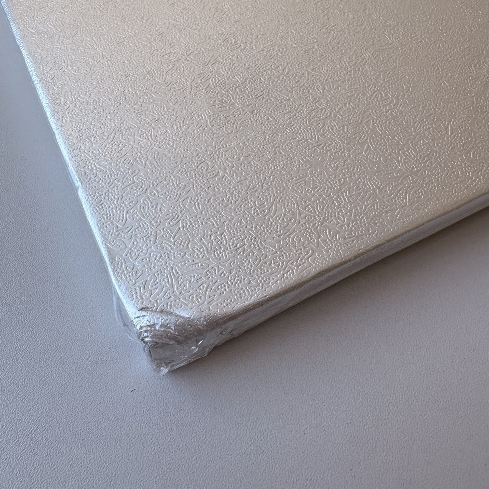 Podkład pod tort kwadratowy Srebrny 45x45 cm, h 1,2 cm Decora OUTLET - obrazek 2
