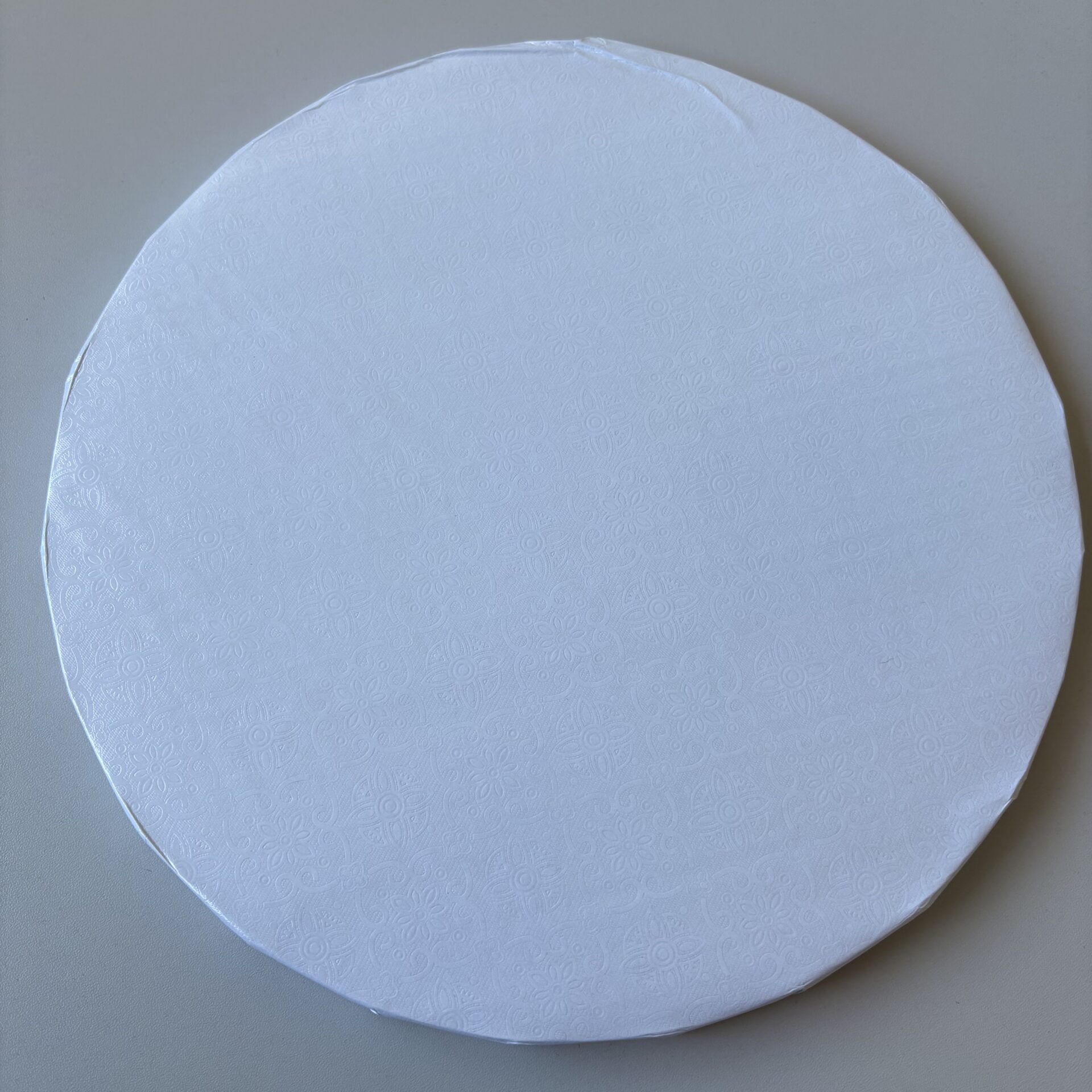 Podkład pod tort okrągły Biały Ø 25 cm, h 1 cm - PC Julita OUTLET
