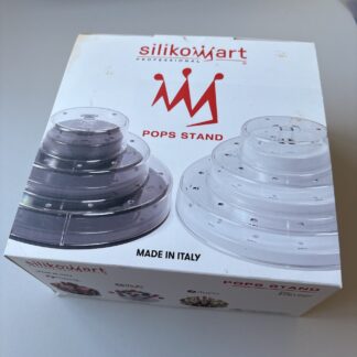 Stojak na Cake Pops, Lizaki POPS STAND - Silikomart - Biały OUTLET