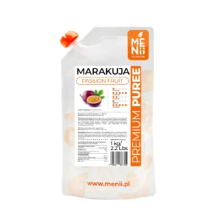 Egzotyczne puree marakuja o intensywnej kwasowości MENii - 1 kg