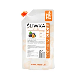 Intensywnie owocowe puree śliwkowe do deserów i wypieków MENii - 1 kg