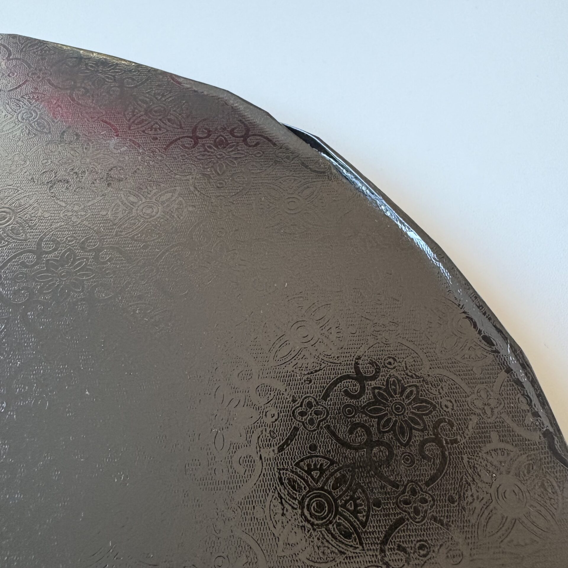 Podkład pod tort okrągły Czarny Ø 34 cm, h 1 cm - PC Julita OUTLET