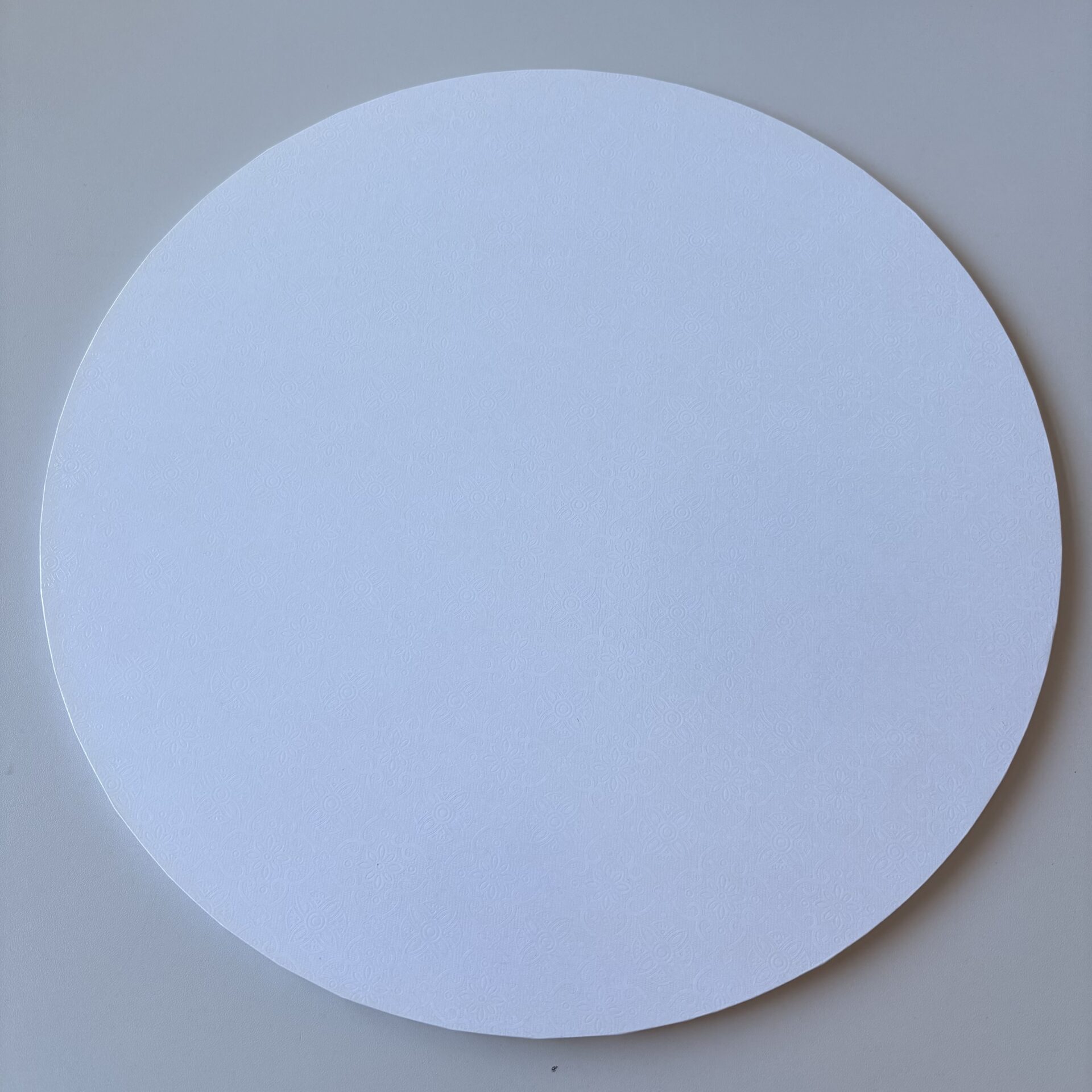 Podkład pod tort okrągły MDF Biały Ø 34 cm, h 1 cm - PC Julita OUTLET - obrazek 2