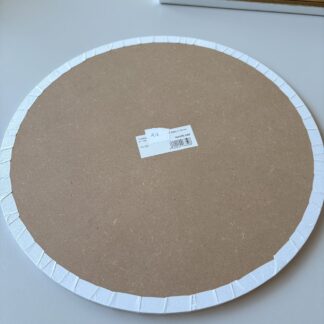 Podkład pod tort okrągły MDF Biały Ø 34 cm, h 1 cm - PC Julita OUTLET